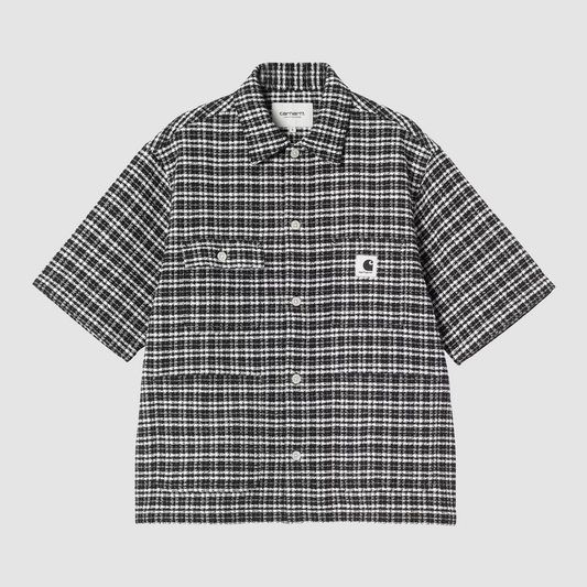 W' S/S Michigan Shirt Kander Check Black