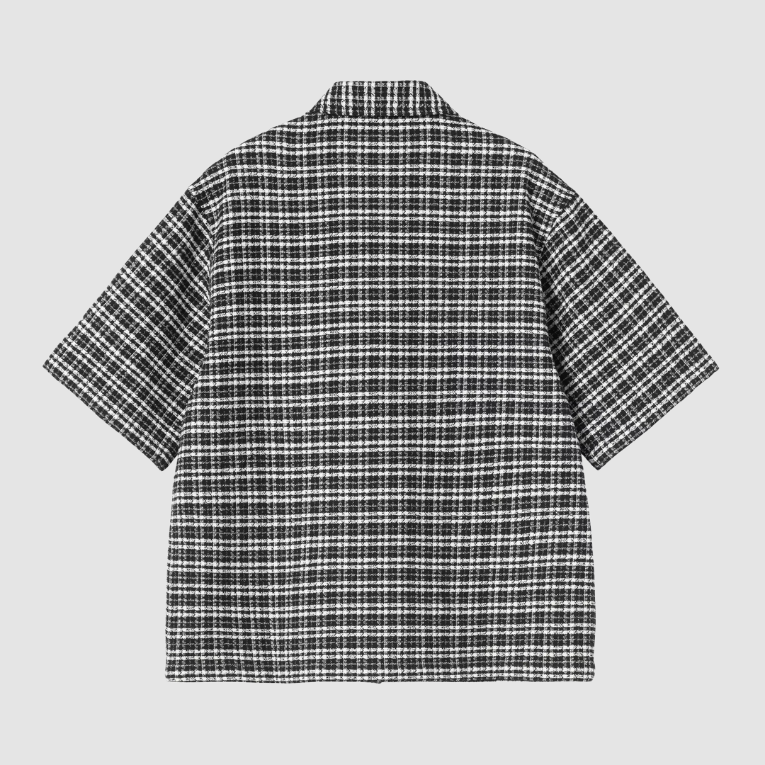 W' S/S Michigan Shirt Kander Check Black