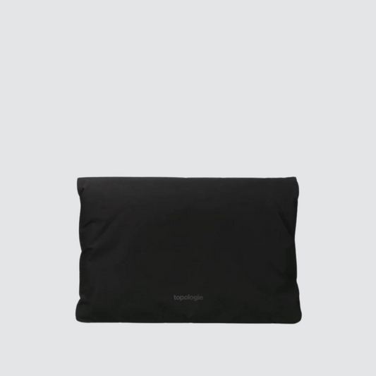 Topologie A-Frame Bag Medium Black Tech Sateen