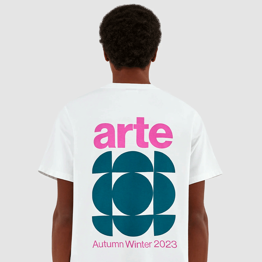 Tommy Back T-Shirt Tikane White