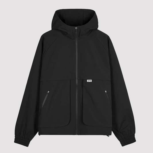 Nylon Basic Jacket Black
