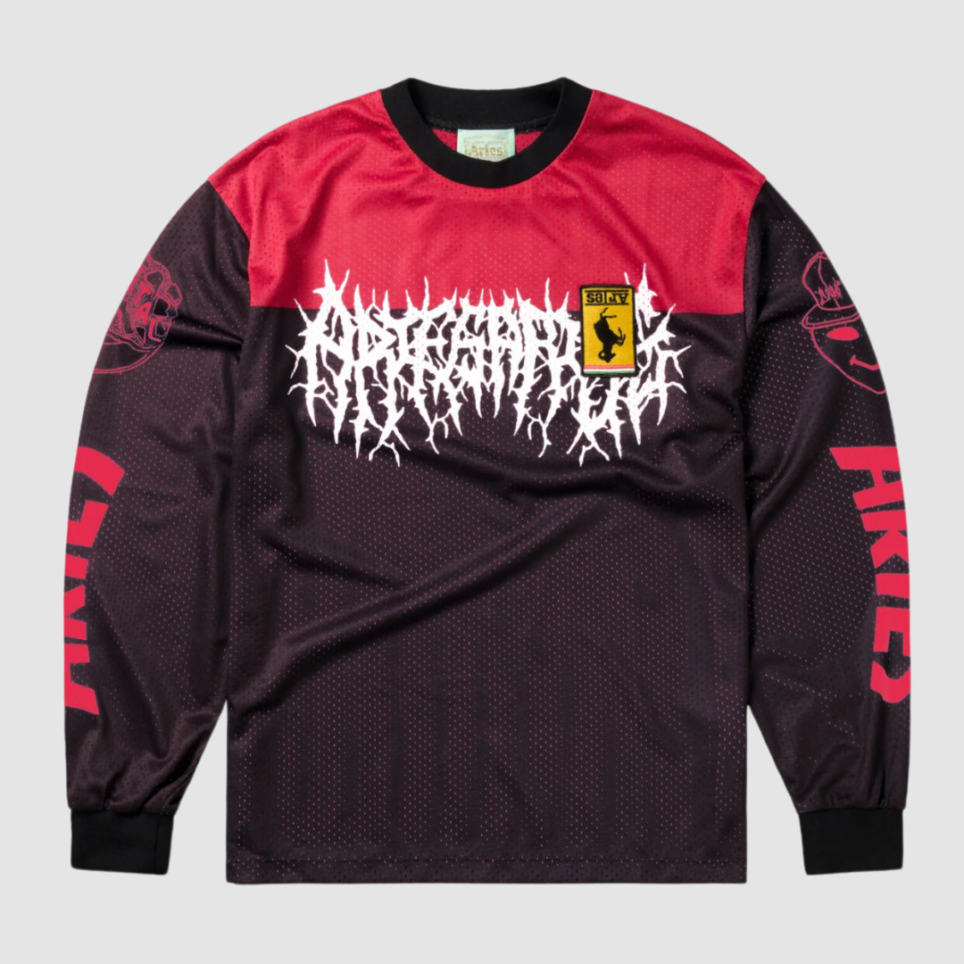 Airtex Metal LS Tee Black / Red