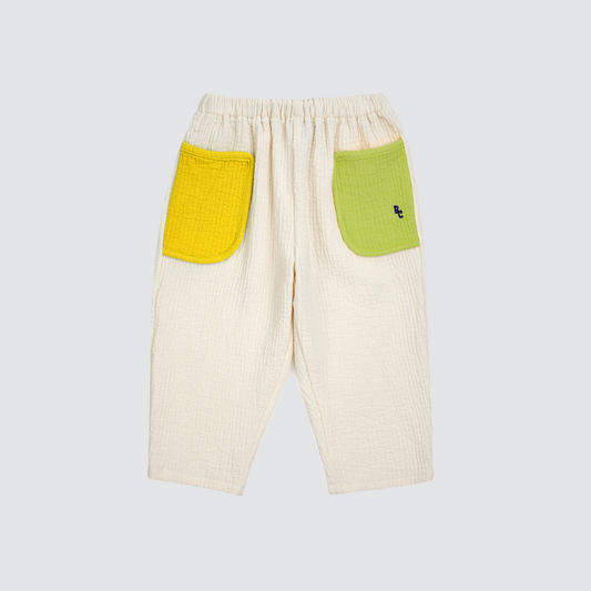 Baby Color Block Woven Pants