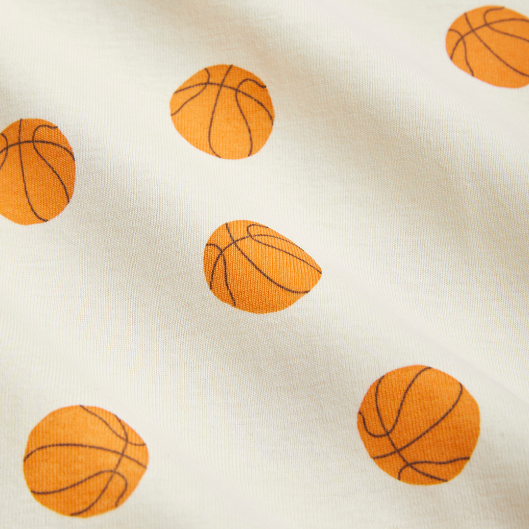 Basketball AOP SS Tee Off White