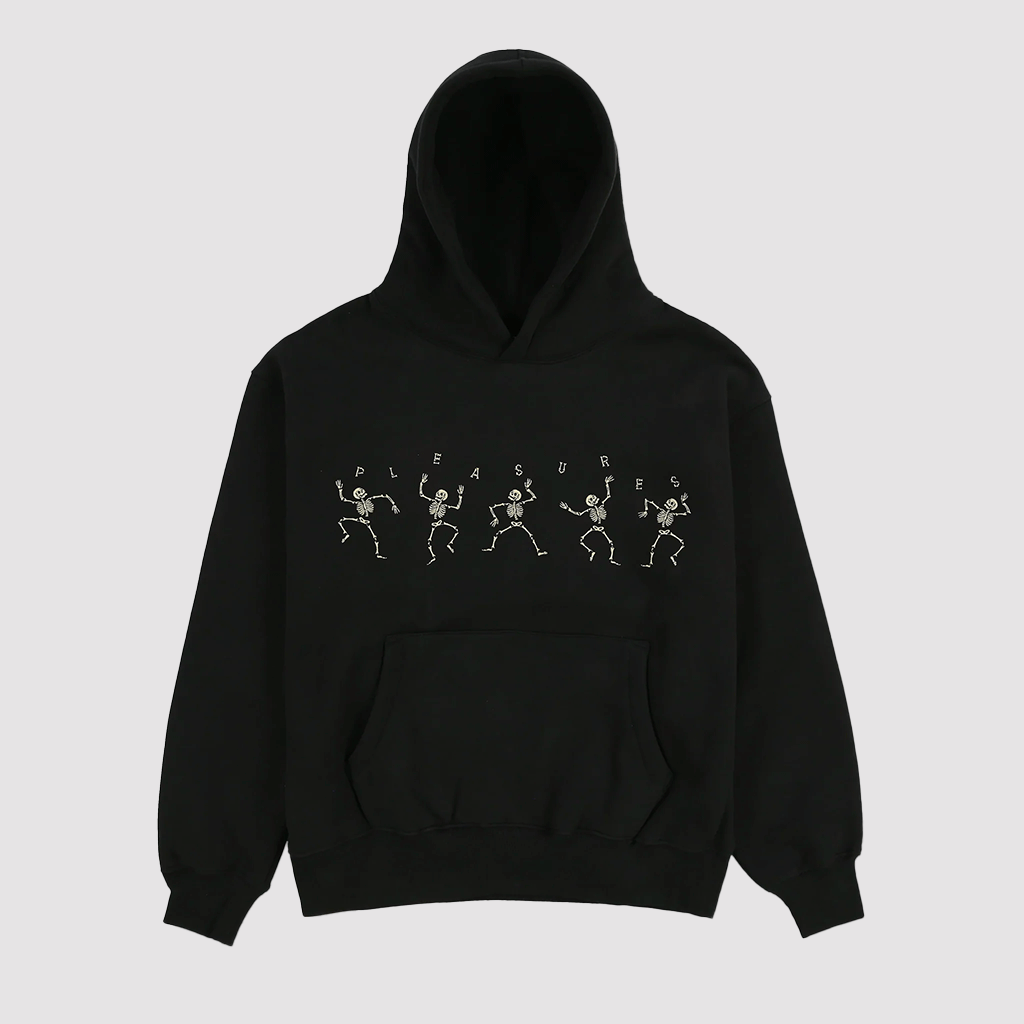 Bone Hoodie Black