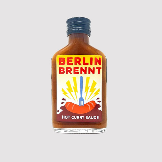 Crazy Bastard Berliner Brennt - Hot Curry Sauce 100ml