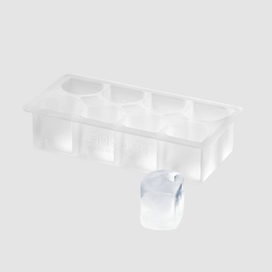 C Logo Ice Cube Tray Clear