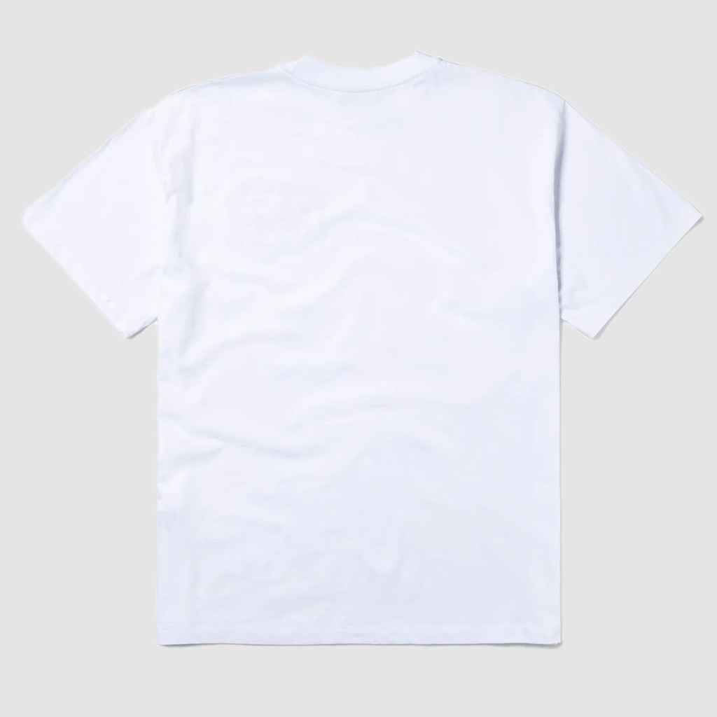Temple SS Tee White