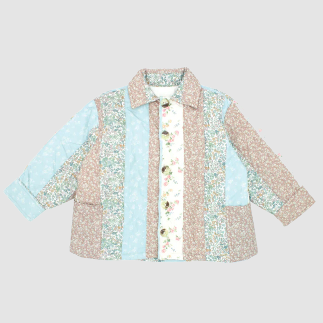 Cardi Quilted Chore Jacket Patchwork