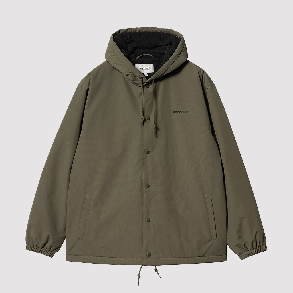 Hooded Coach Jacket Cypress / Black