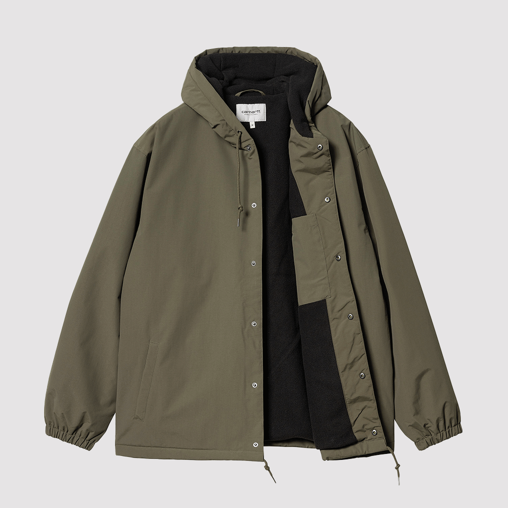 Hooded Coach Jacket Cypress / Black