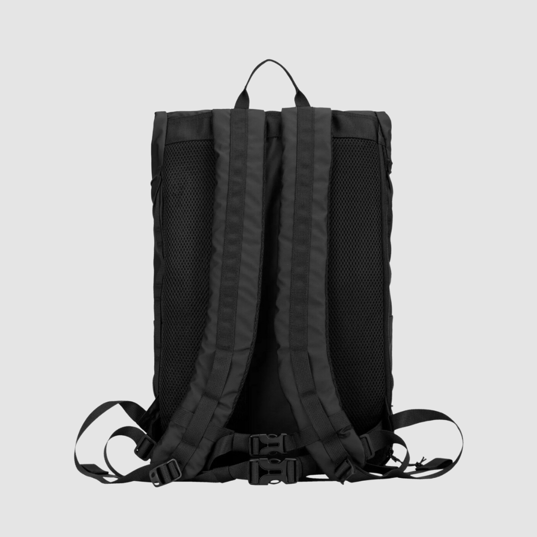 Dayle Roll Top Backpack Black
