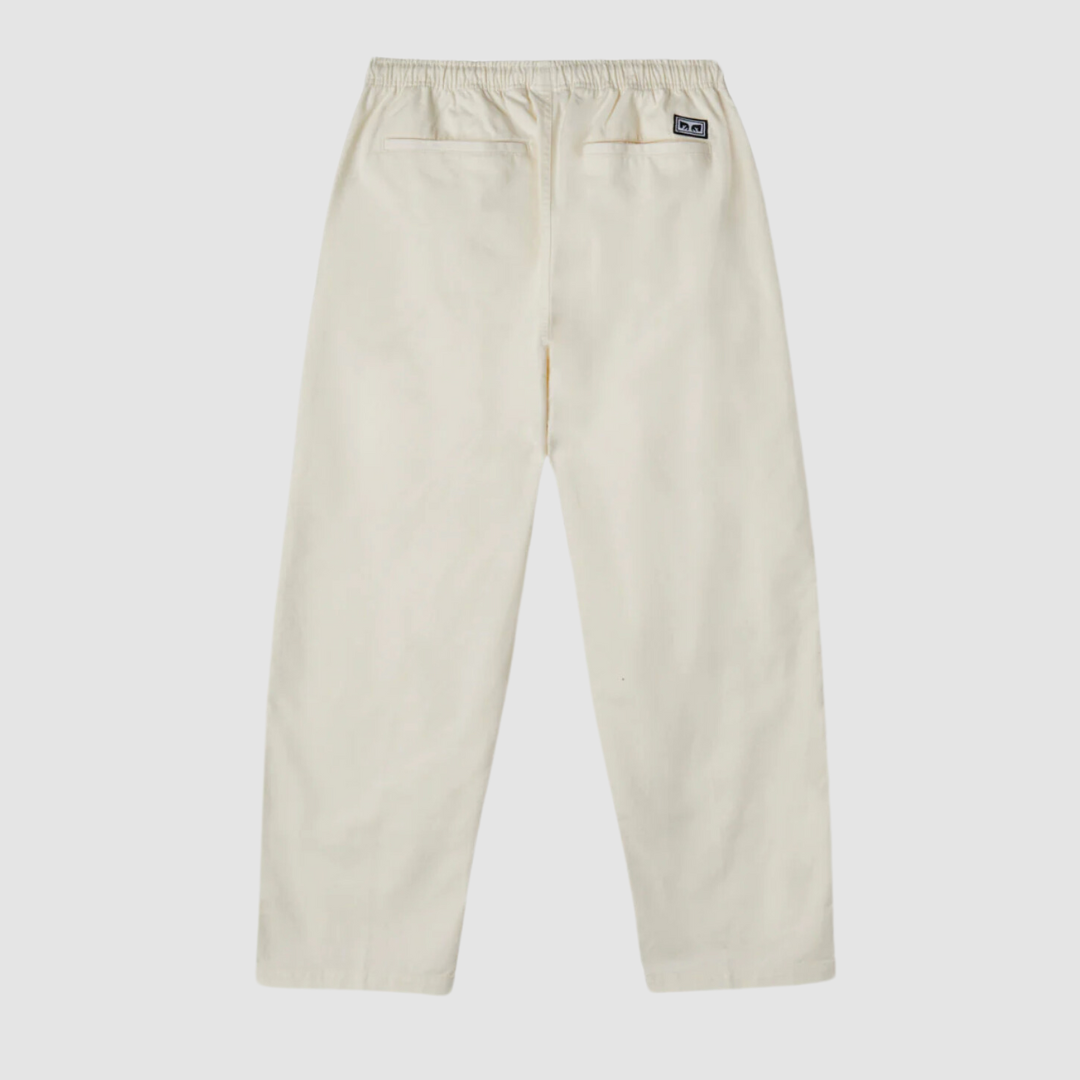 Easy Twill Pant Unbleached