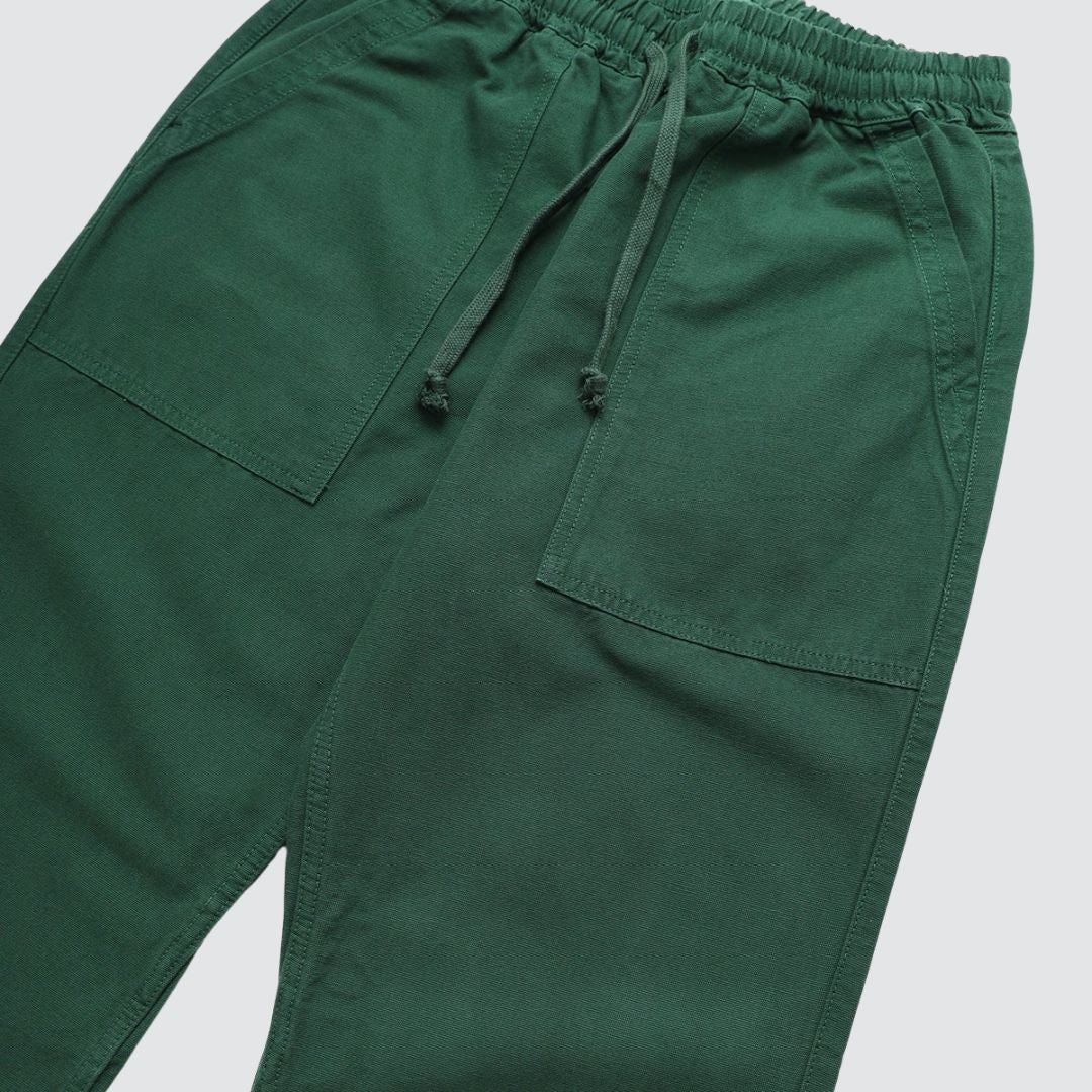 Classic Canvas Chef Pants Forest