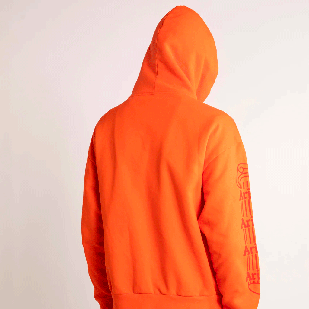 Column Hoodie Orange