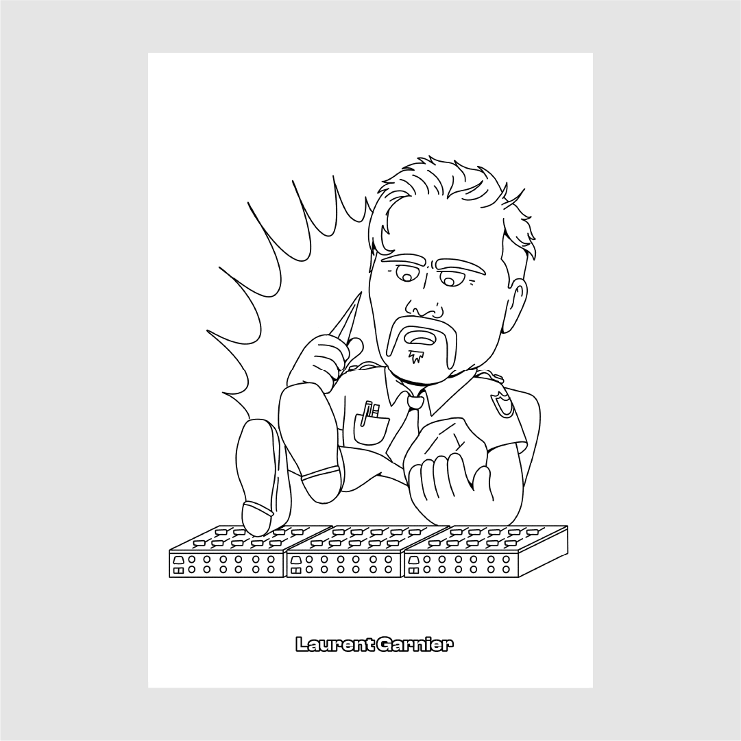 French Touch Coloriage