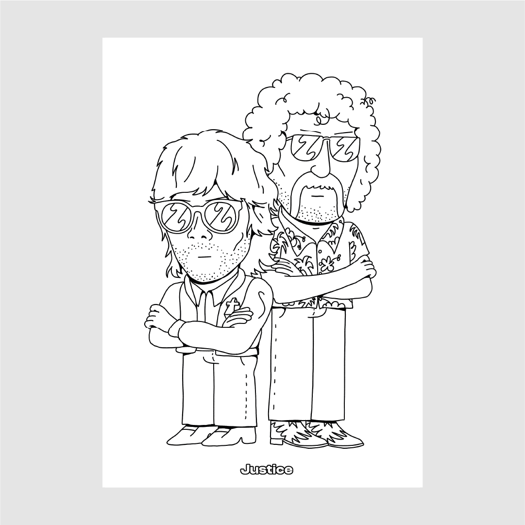 French Touch Coloriage