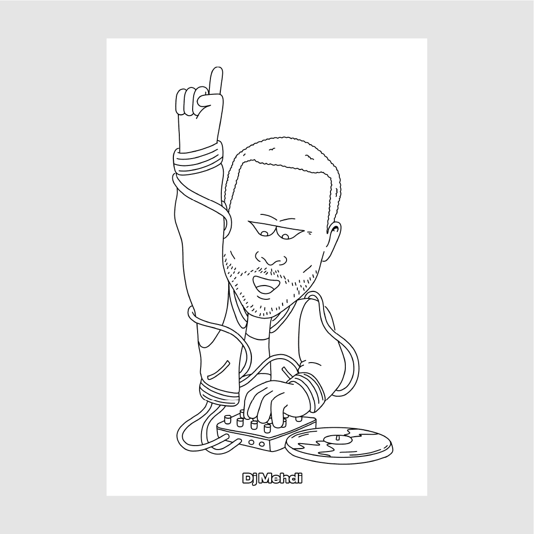 French Touch Coloriage