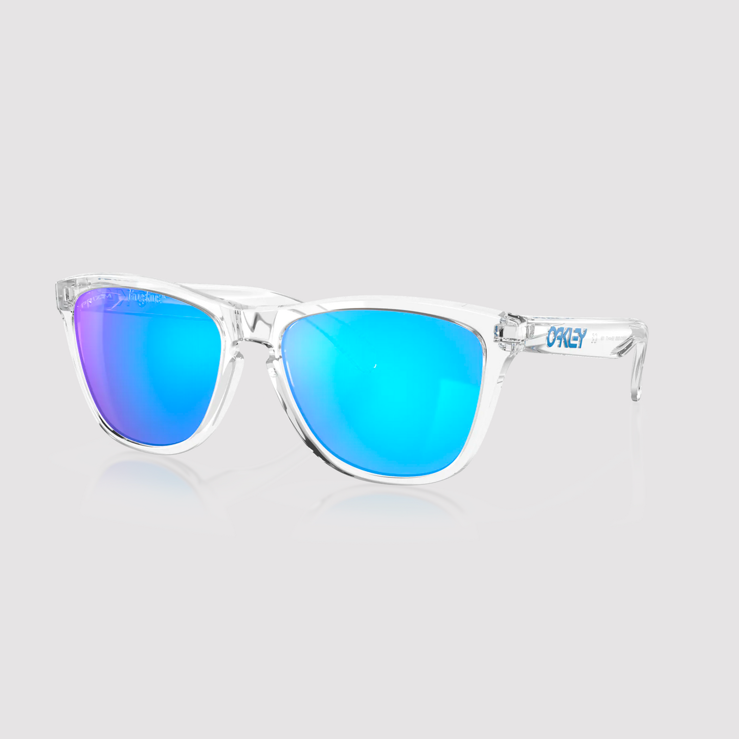 Frogskins Crystal Clear / Prizm Sapphire