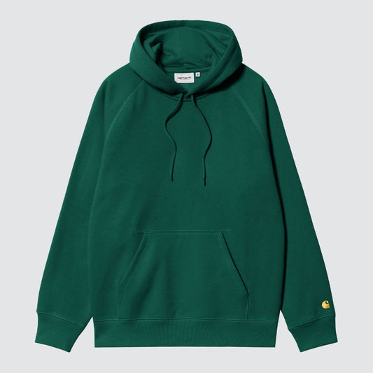 hooded Chase Sweat Chervil / Gold
