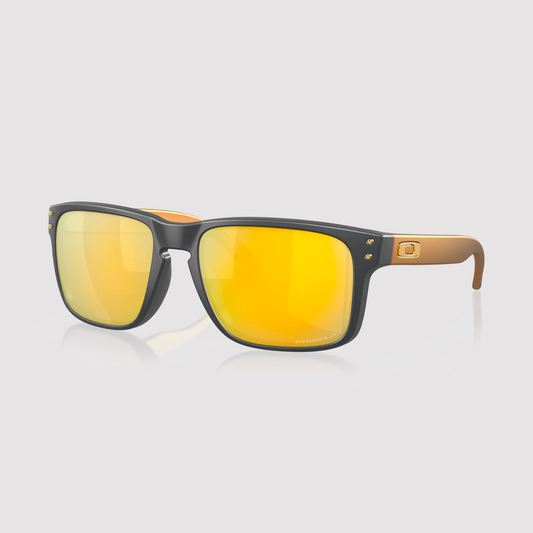 Holbrook Matte Carbon / Prizm 24K Polarized