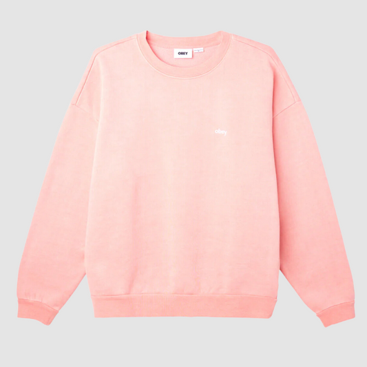 Lowercase Pigment Crew Shell Pink
