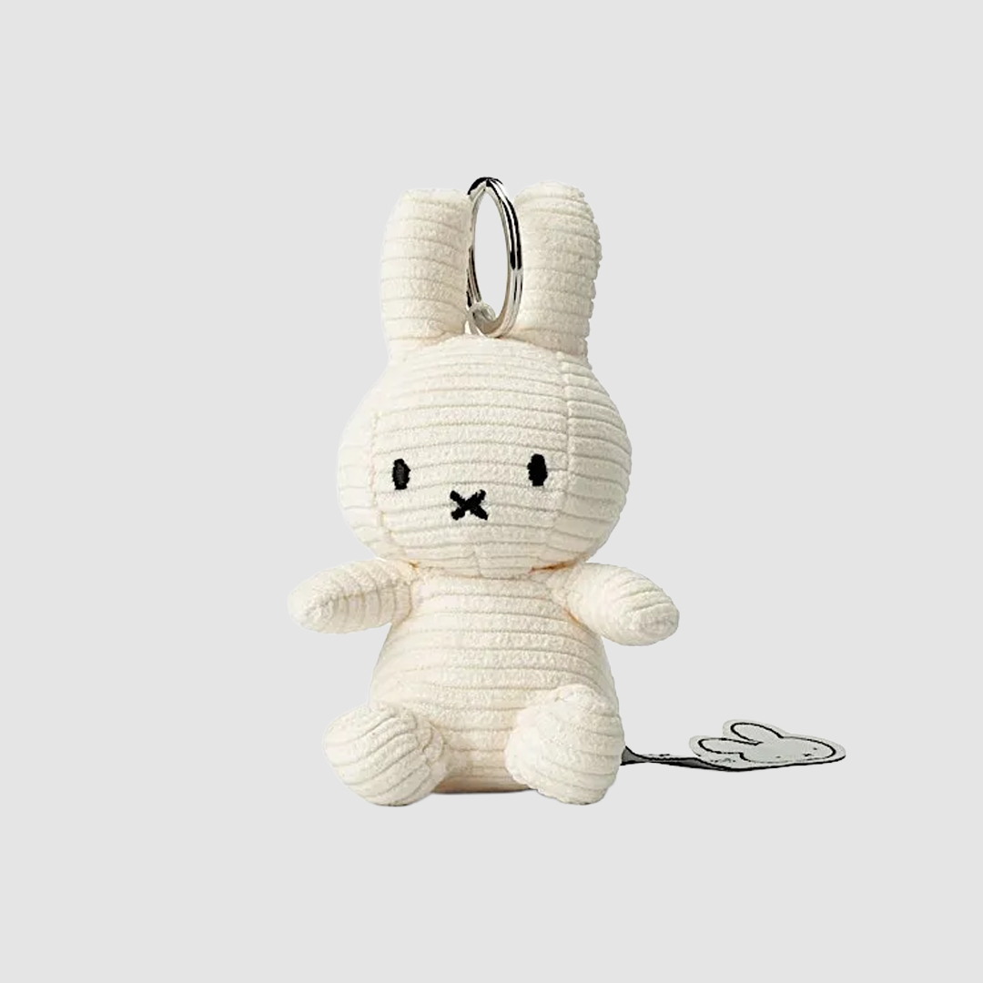 Miffy Key Velours Côtelé - Blanc