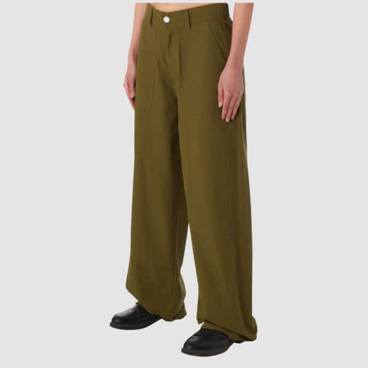 Obey Eugene Utility Pant Moss Green