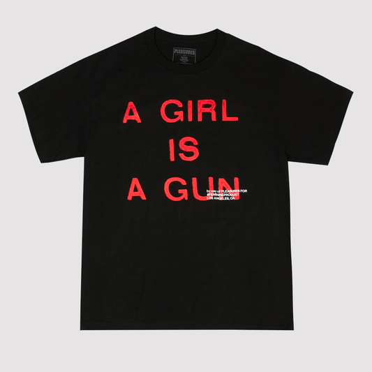 Girl Is A Gun T-Shirt Black