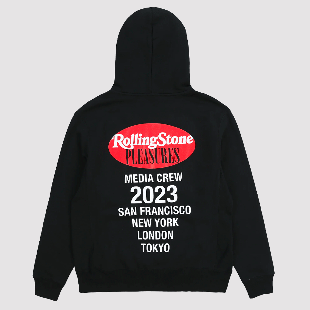 Rolling Stone Hoodie Black