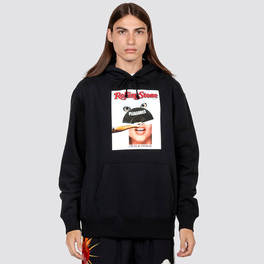 Rolling Stone Hoodie Black