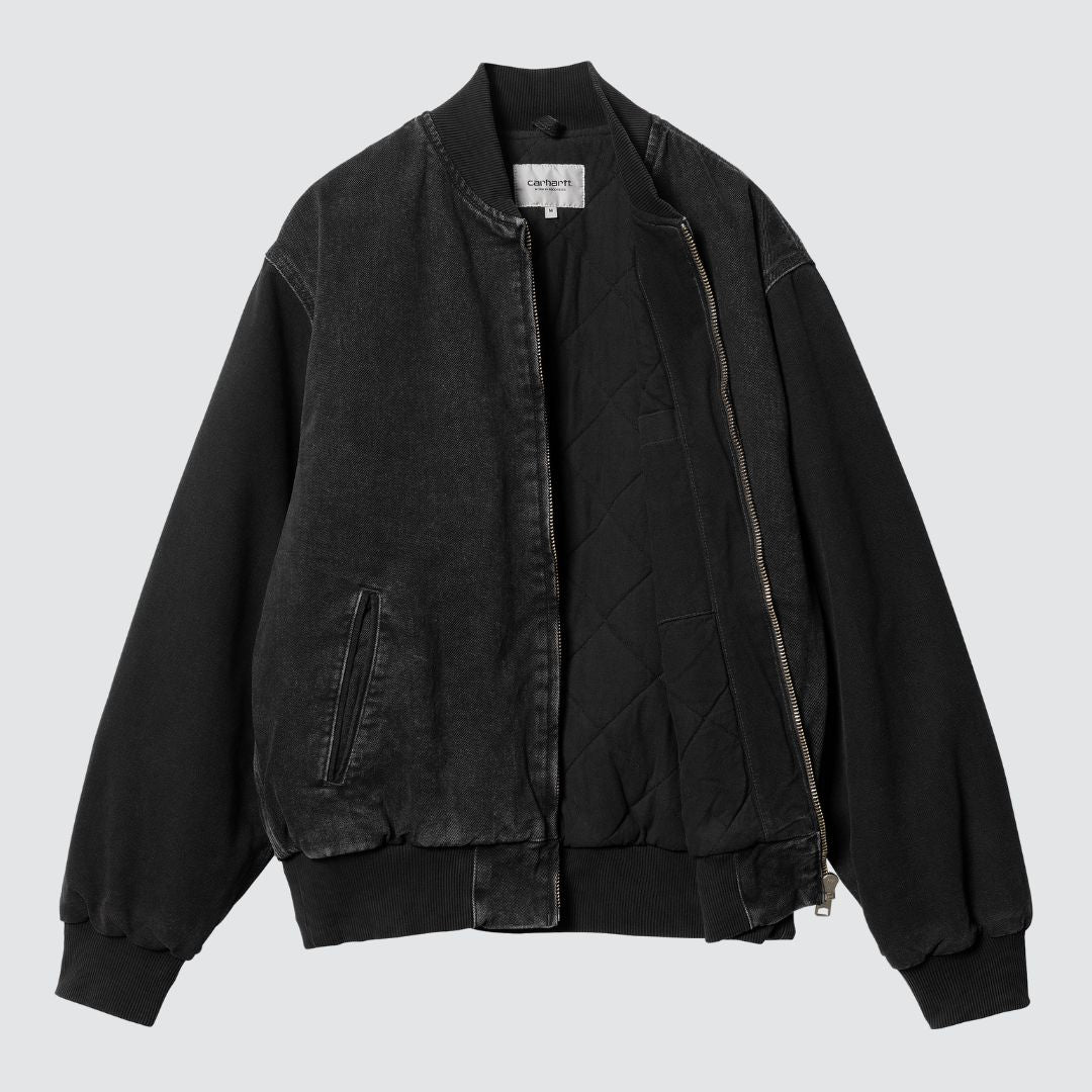 Paxon Bomber Black / Black Stone Washed