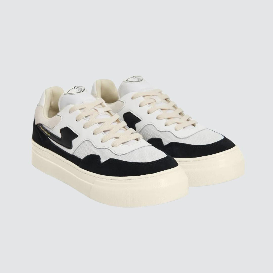 Pearl S-Strike Suede Mix White / Black