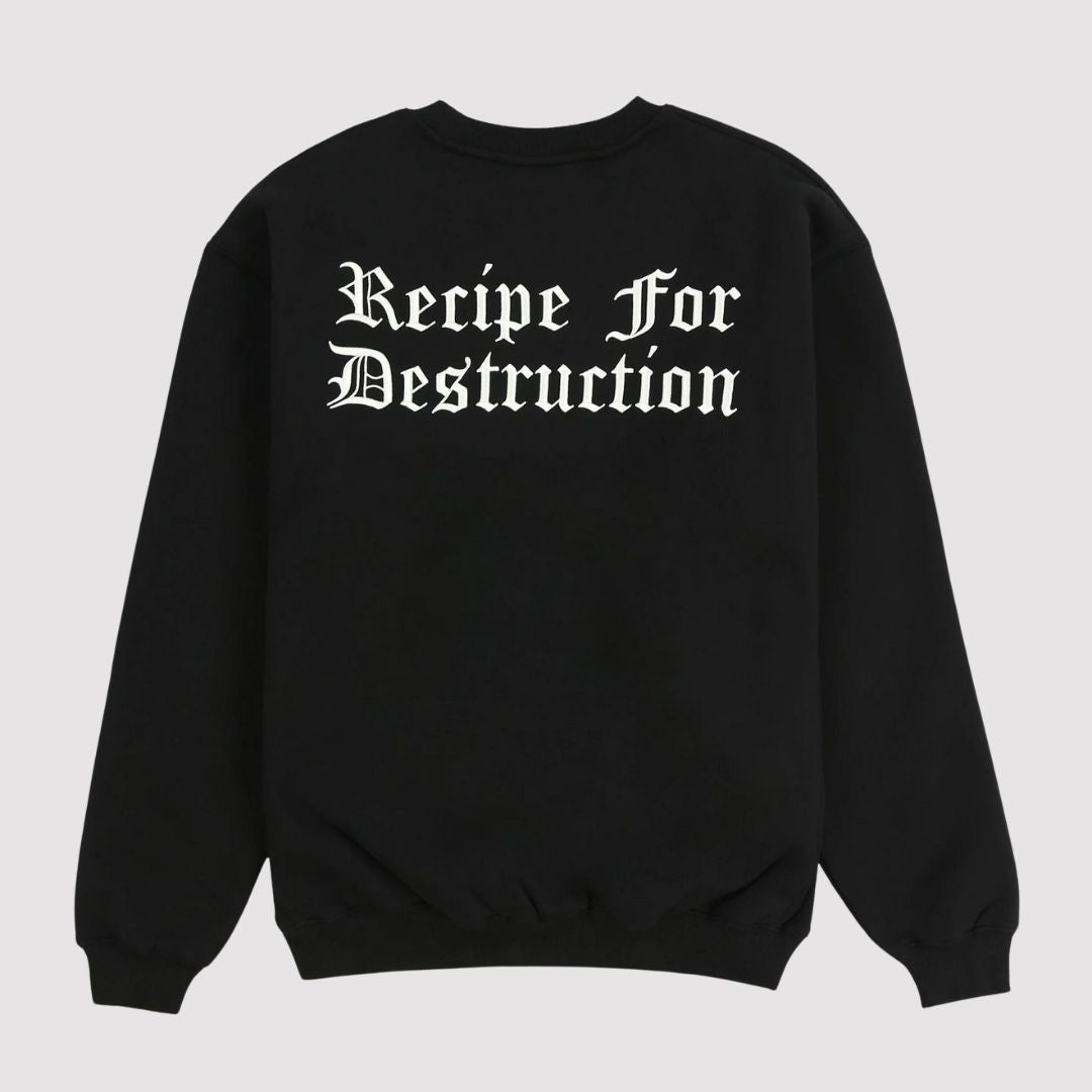 Recipe Crewneck Black