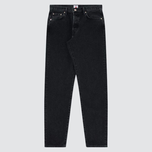 Regular Tapered Jeans Black Dark Used