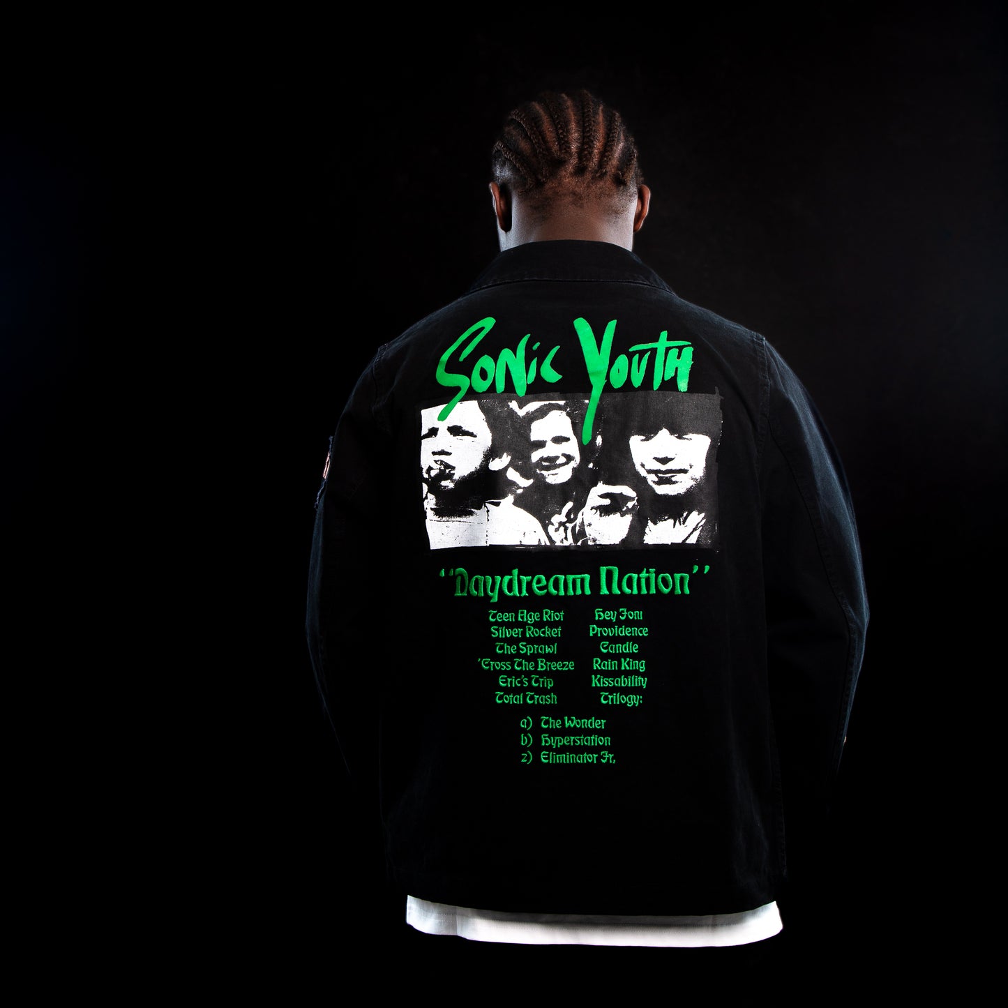 Sonic Youth Work Jacket Black