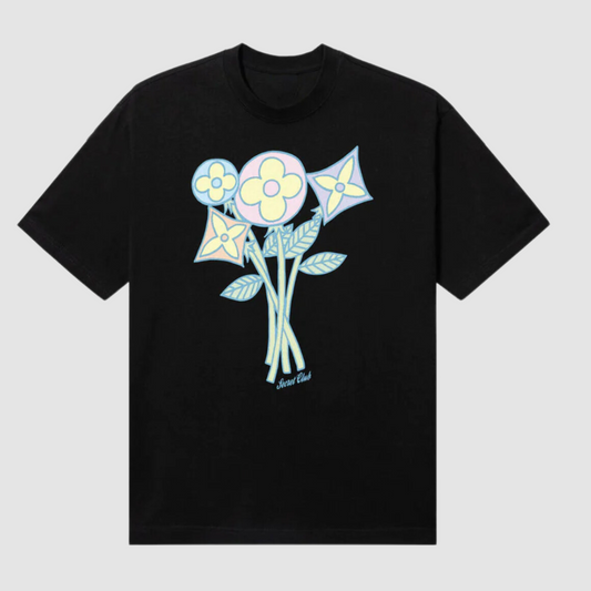 SC Flower T-Shirt Black