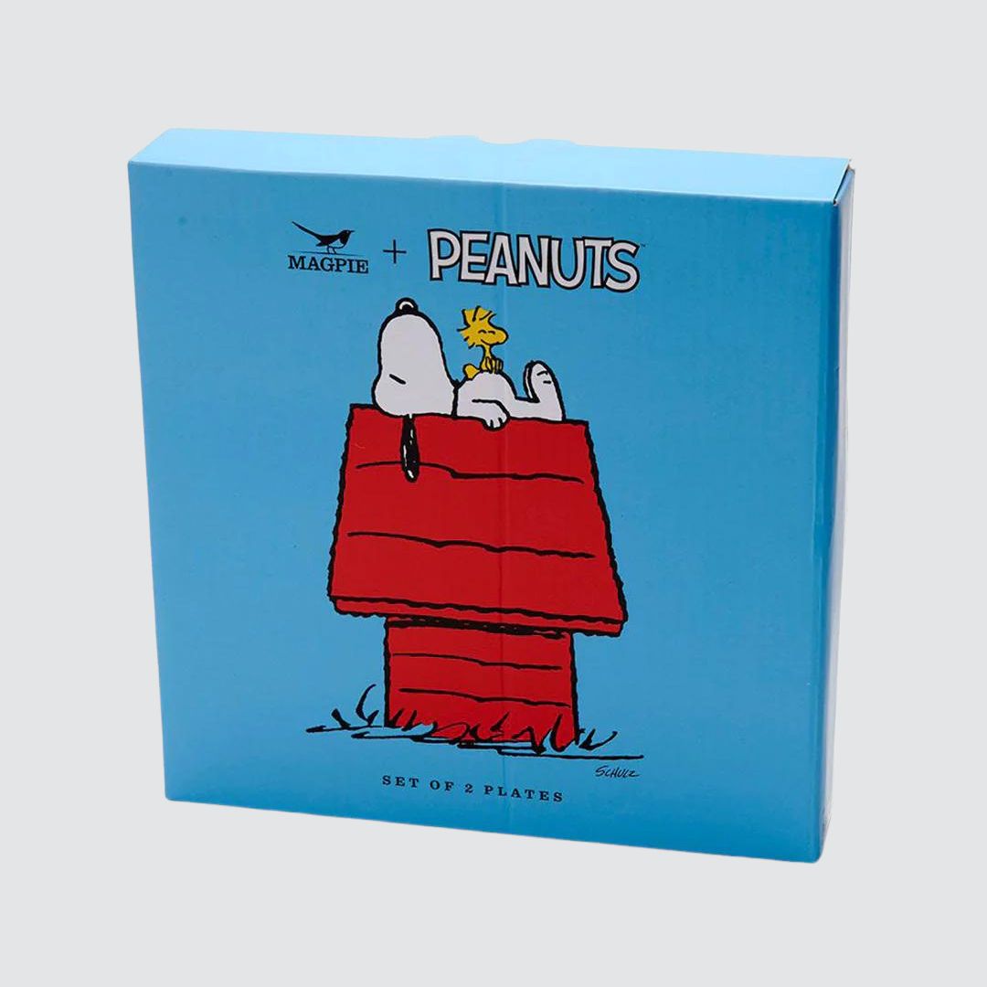 Peanuts Set Of 2 Plates