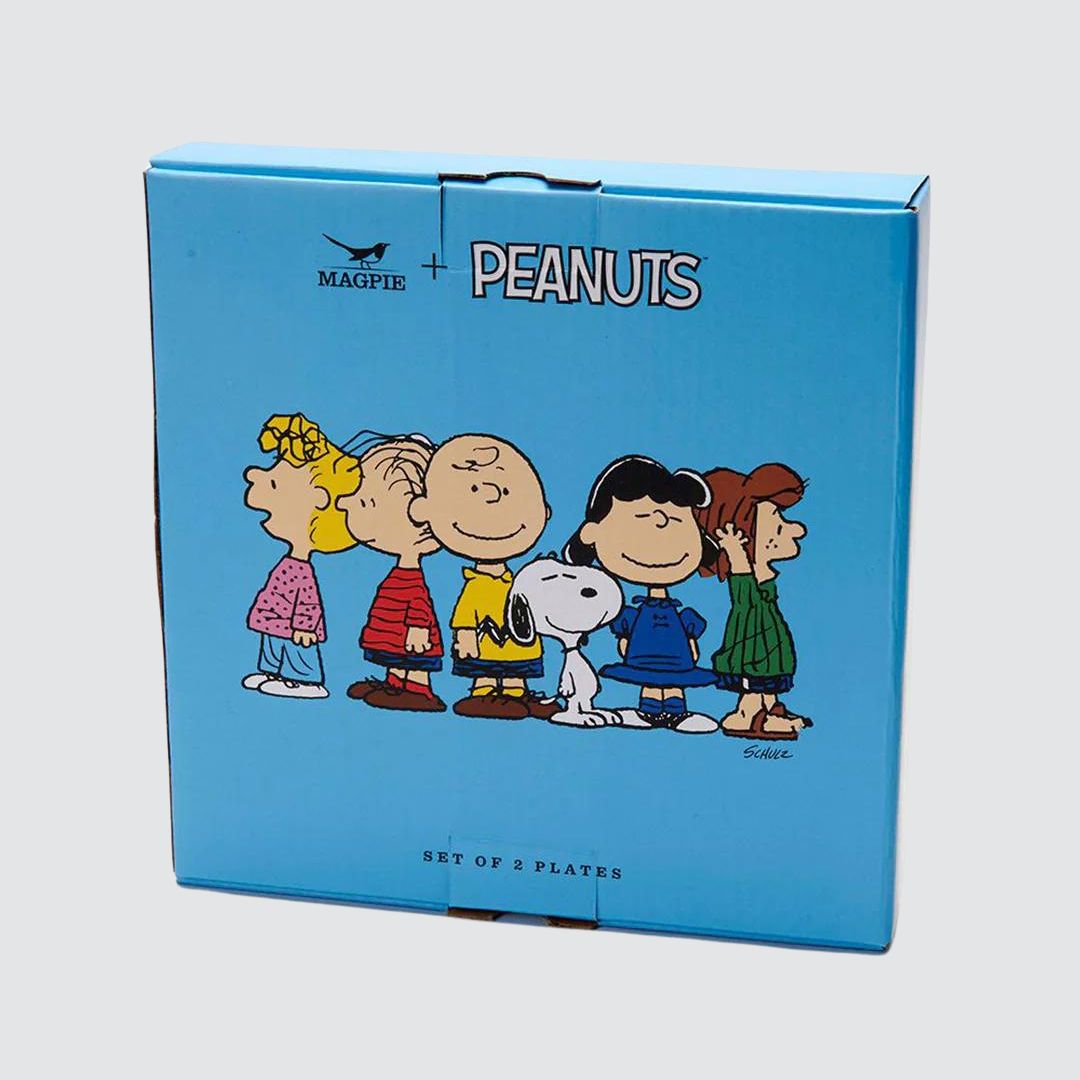 Peanuts Set Of 2 Plates