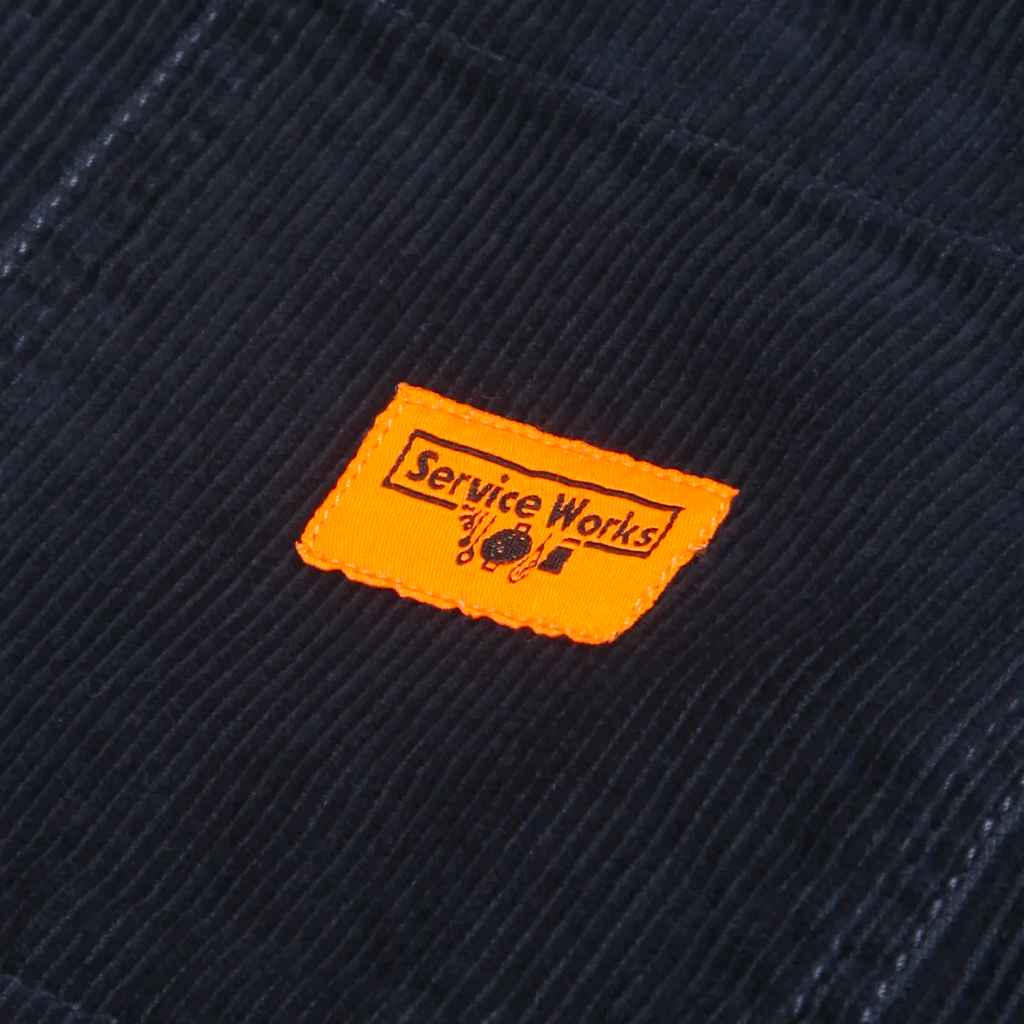 Corduroy Coverall Jacket Navy