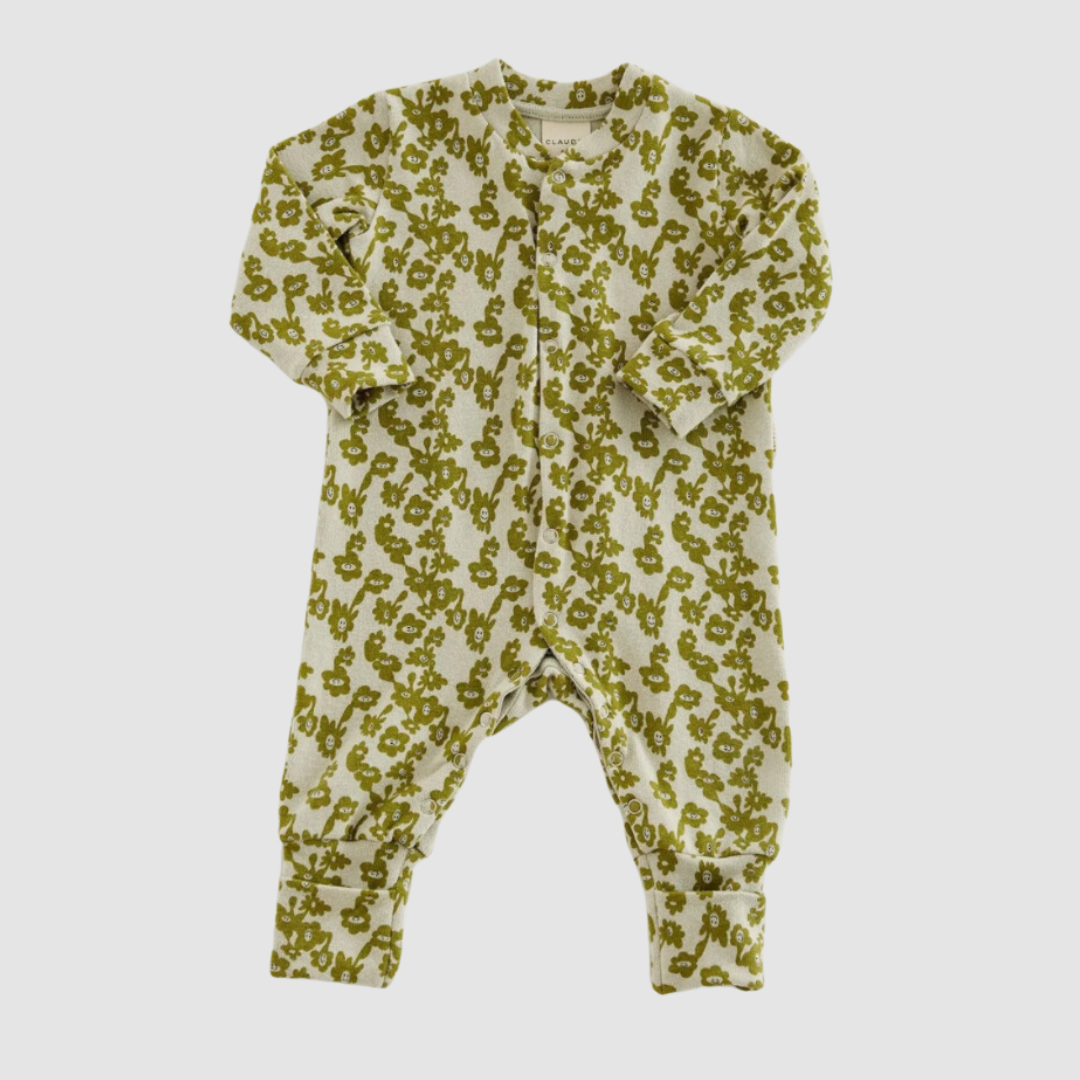 Smiley Splodge Print Onesie