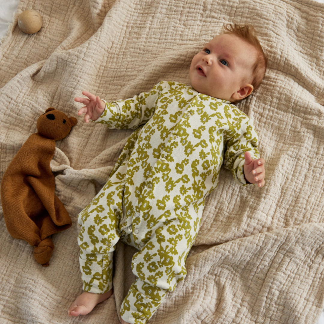 Smiley Splodge Print Onesie