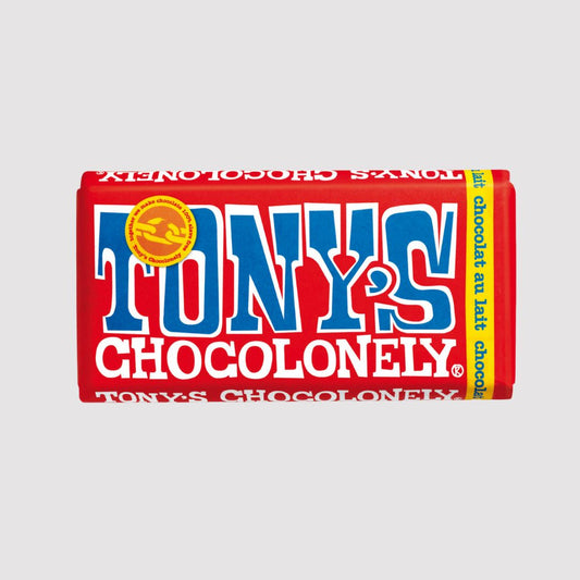 Tony's Chocolat Lait Belge 180g