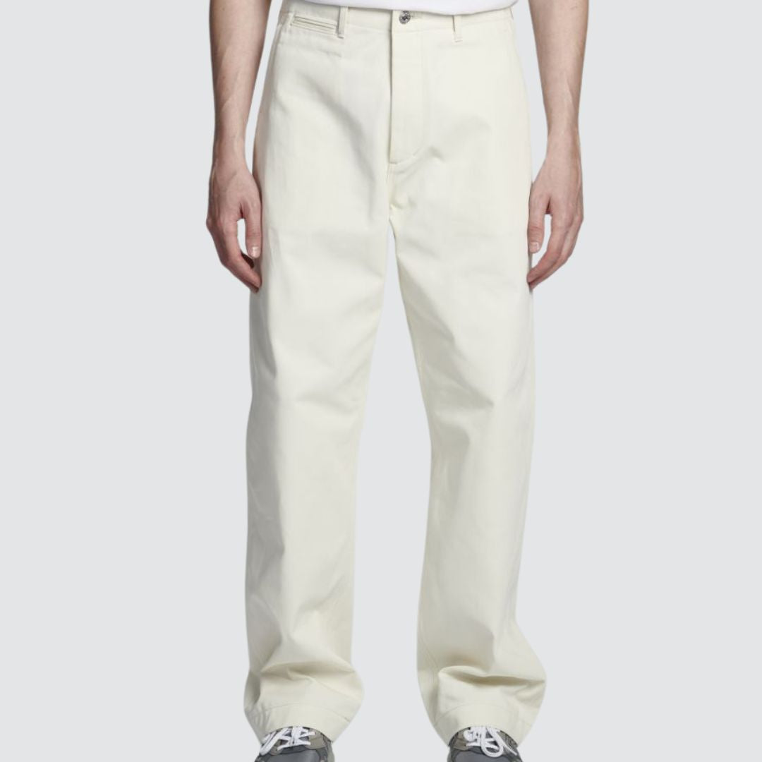 Wide Trousers Natural