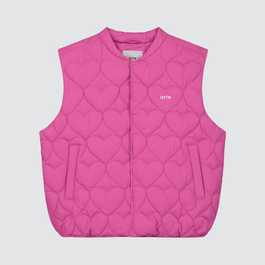 Heart Vest Pink