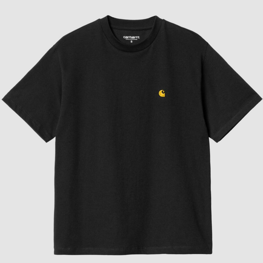 W' Chase T-Shirt Black / Gold