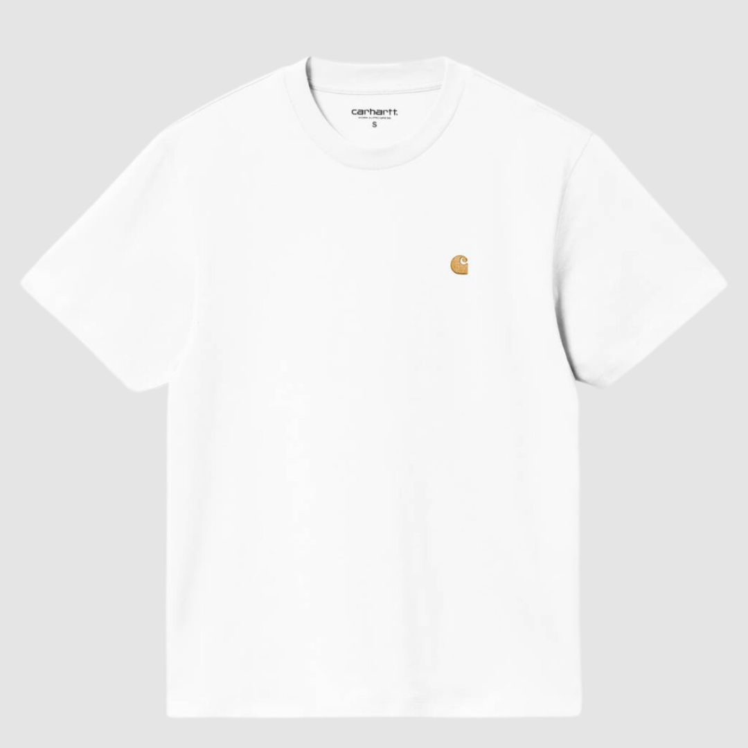W' Chase T-Shirt White / Gold