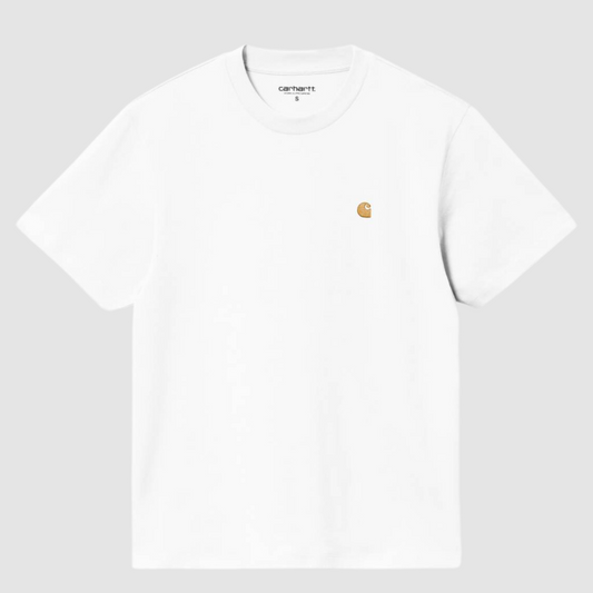 W' Chase T-Shirt White / Gold
