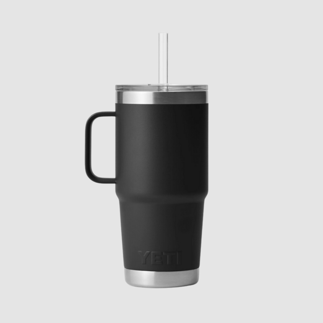 Yeti Rambler Straw Mug 25oz Black