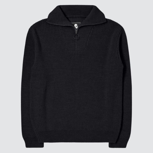 Zagros Trucker Sweater Black